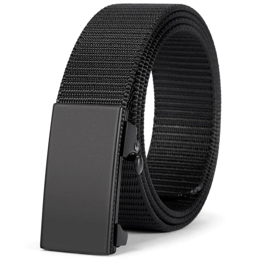 BOSTANTEN Ratchet Web Belt Men Nylon Golf Adjustable Belt for Men Work Mens Belt with Casual Tactical Pants